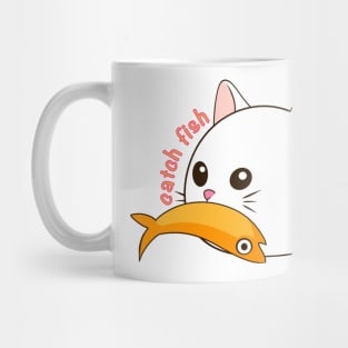 catch fish not feelings Mug